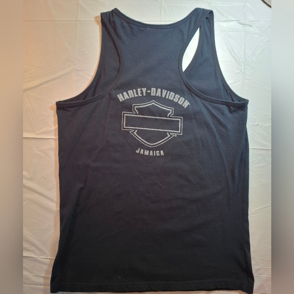 NWOT Harley-Davidson Black Tank Top Ladies Size L - Picture 4 of 9